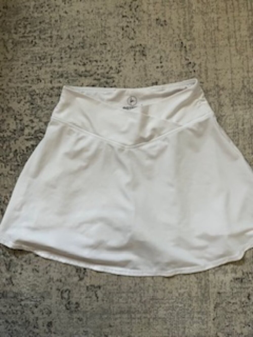 🧡3/15 90 Degree by Reflex White Tennis Skort Girls L 12